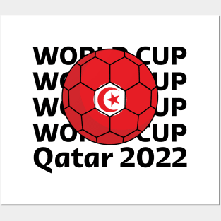 World Cup Qatar 2022  - Team Tunisia Posters and Art